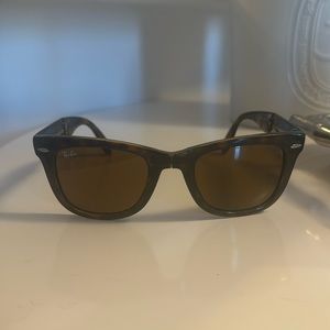 Ray-Ban folding Wayfarer - tortoise